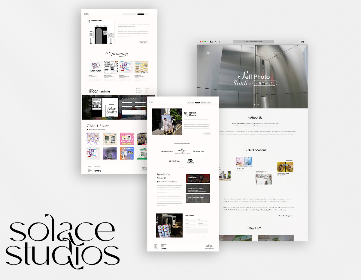 Solace Studios Website